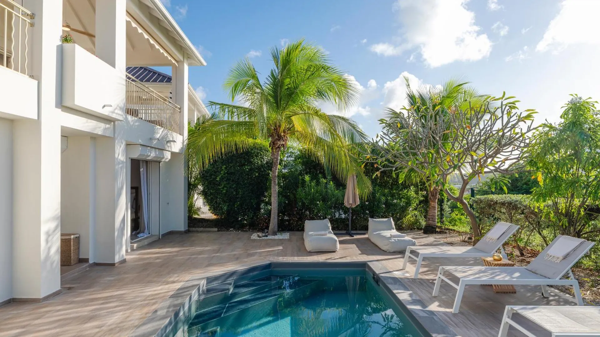 Chez Paulette A Distance A Pied De La Plage Et Piscine Chauffee Grand-Case Saint-Martin