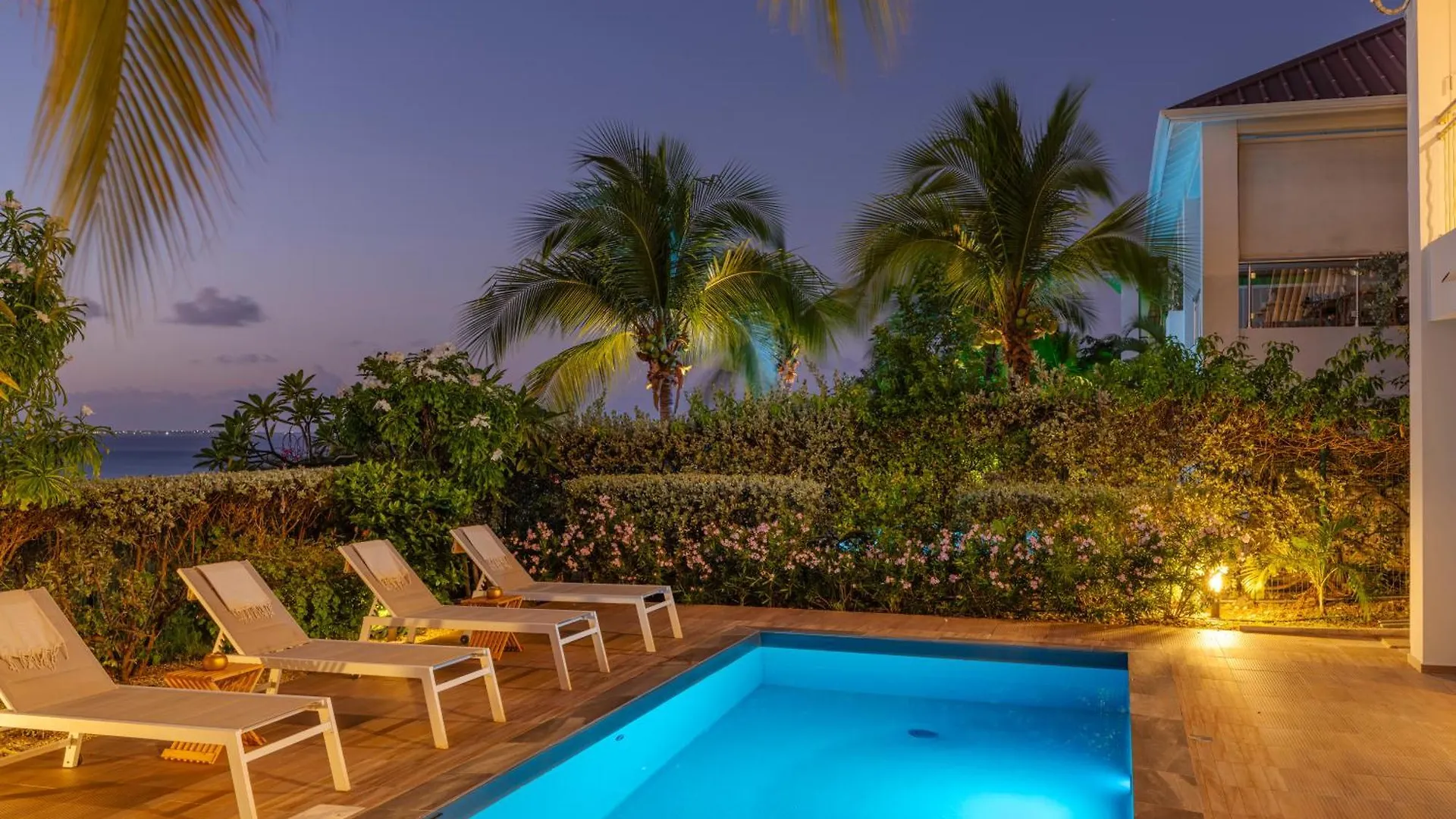 Villa Chez Paulette A Distance A Pied De La Plage Et Piscine Chauffee Grand-Case