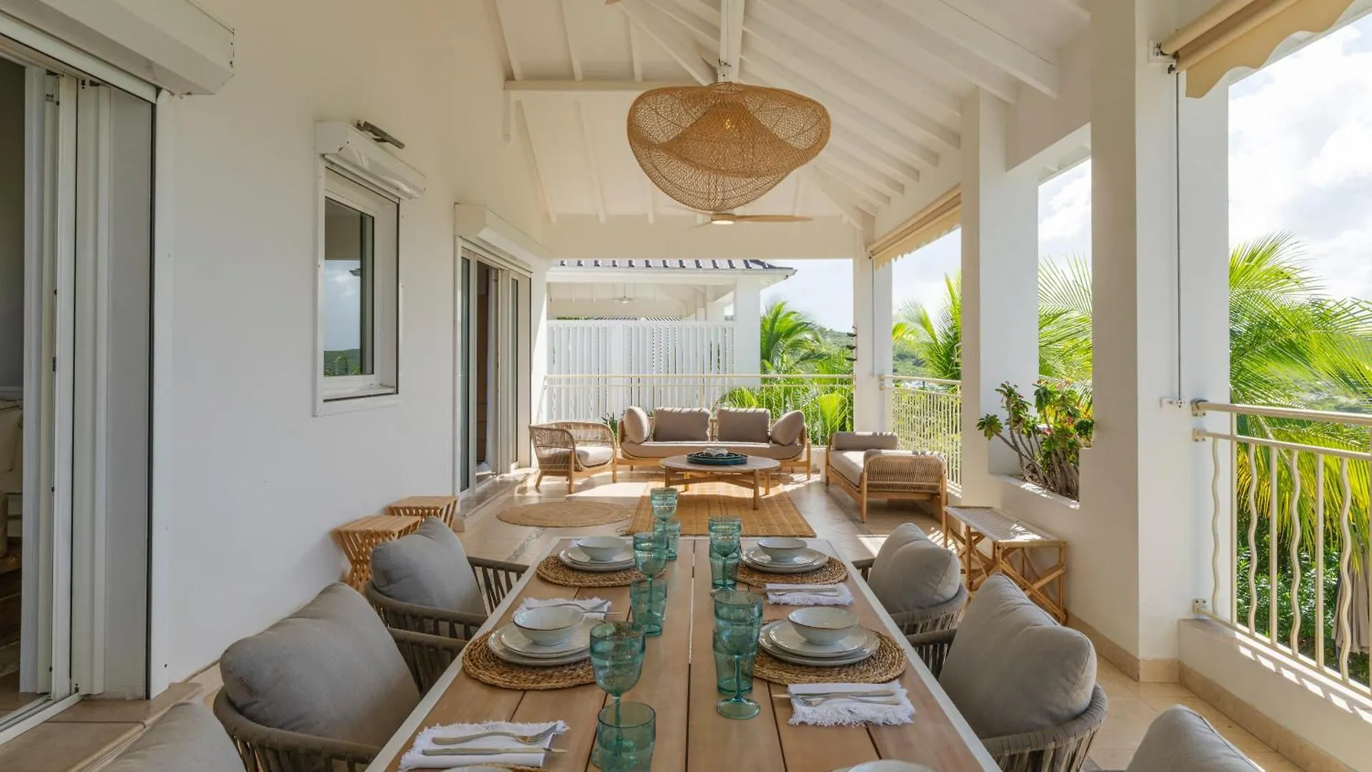 Chez Paulette A Distance A Pied De La Plage Et Piscine Chauffee Grand-Case Villa
