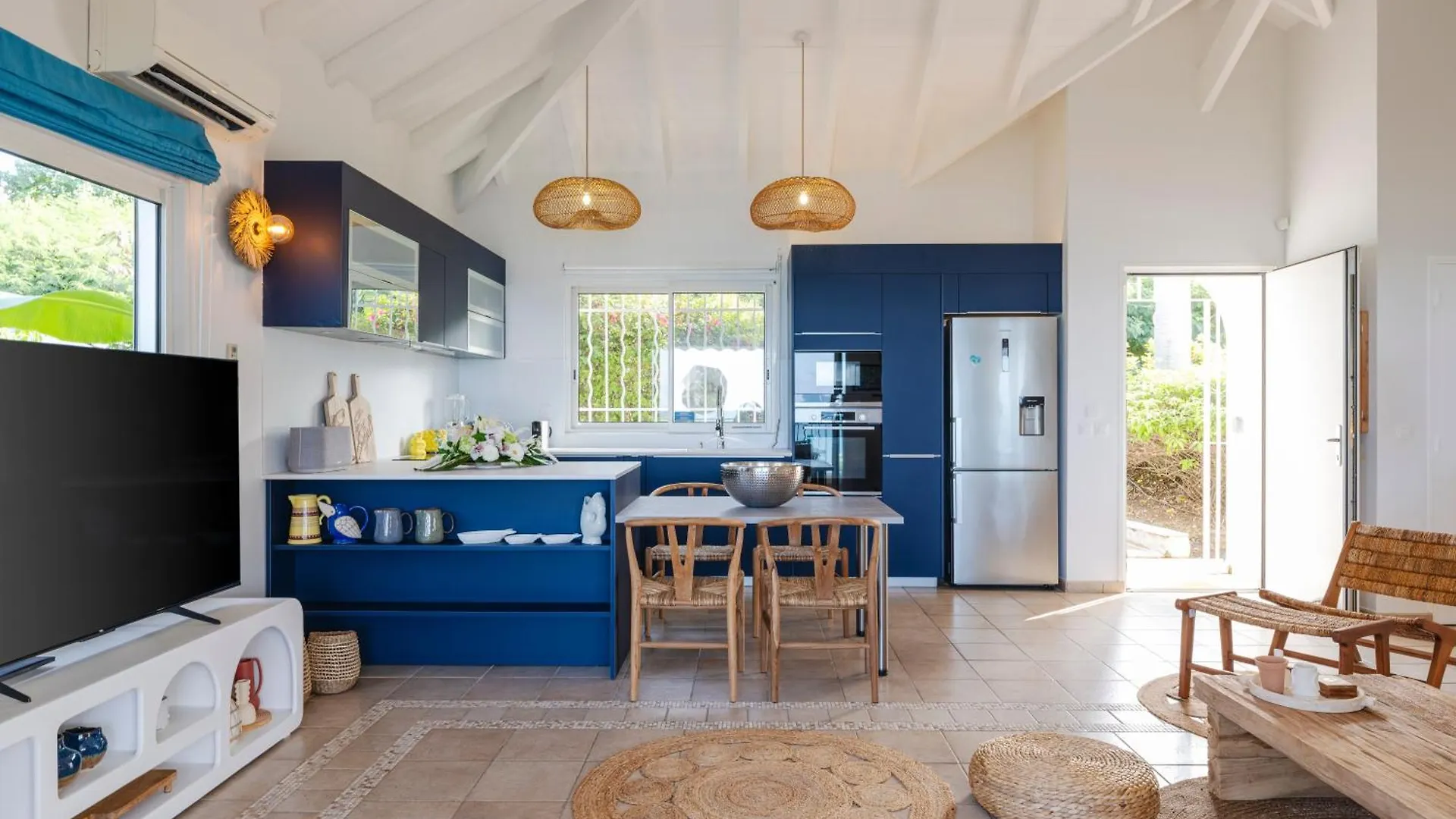 Chez Paulette A Distance A Pied De La Plage Et Piscine Chauffee Grand-Case Villa