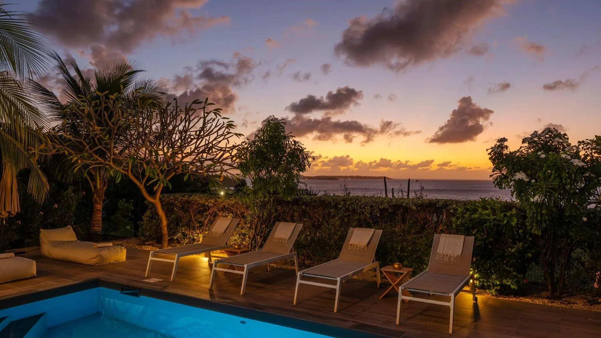 Villa Chez Paulette A Distance A Pied De La Plage Et Piscine Chauffee Grand-Case Saint-Martin